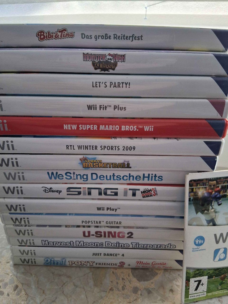 Nintendo Wii Diverse Wii Spiele
