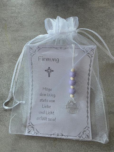 Handmade Sonnenfänger Firmung