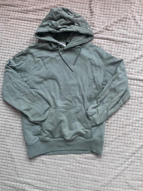 H&M H&M Essentials Kapuzenpullover Salbeigrün Regular Fit Size M