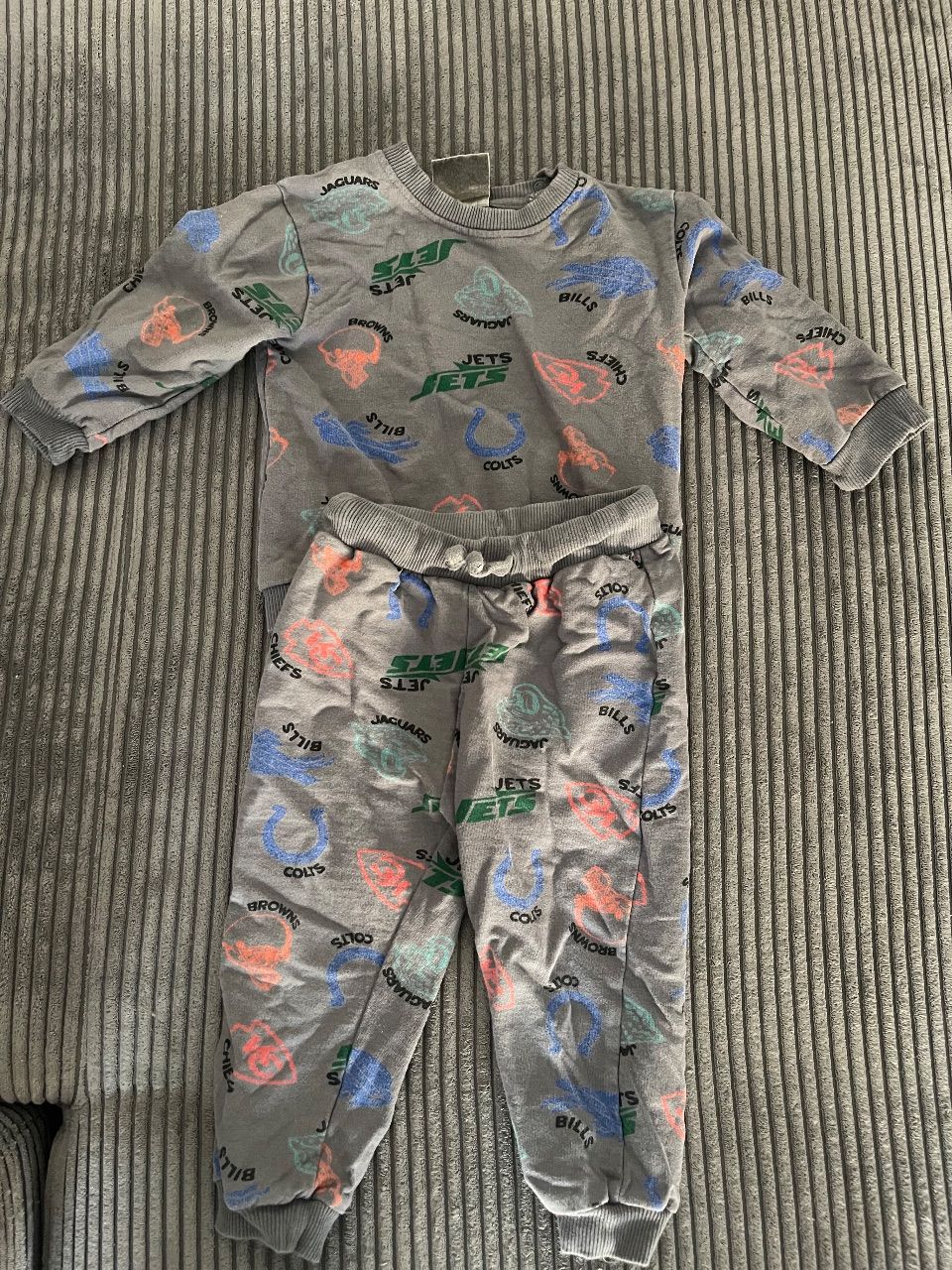 NFL Set aus Hose und Pullover Size 92