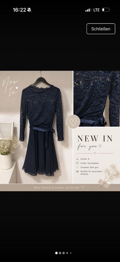 Swing Abendkleid für schöne Anlässe Size S