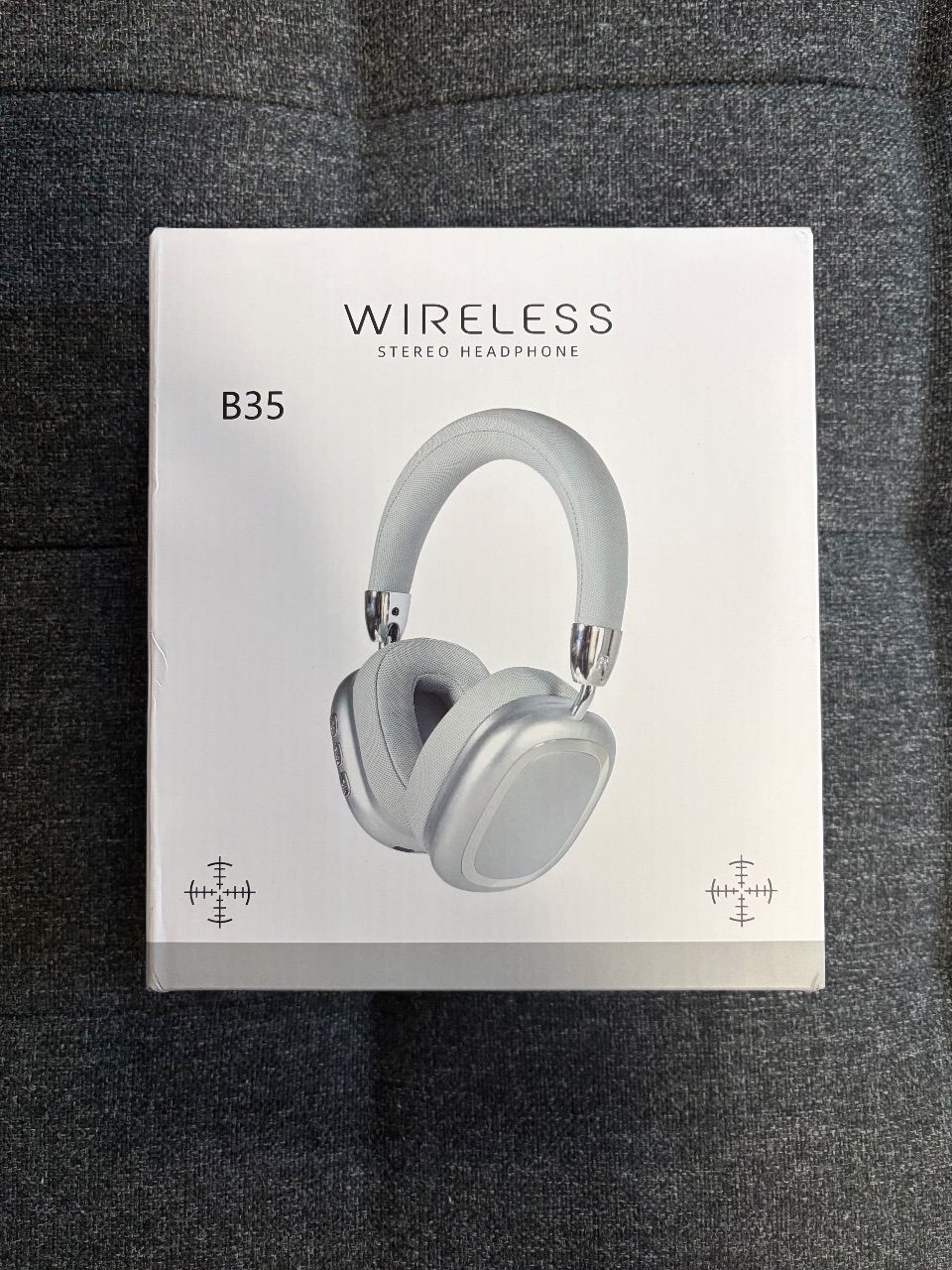 Ohne Marke Wireless Kopfhörer Silber 