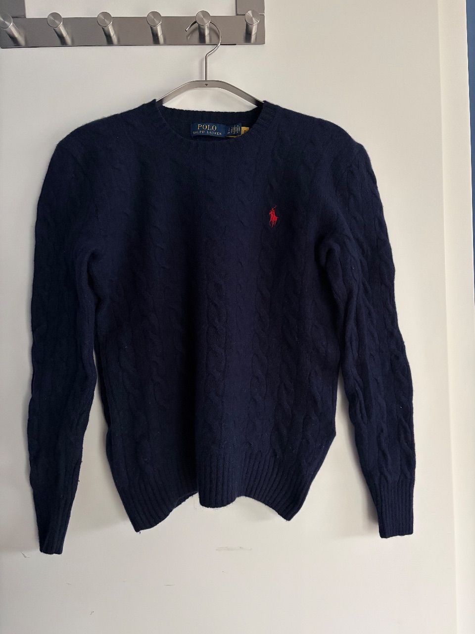 Ralph Lauren Ralph Lauren Strickpullover Zopfstrickmuster blau Size XS