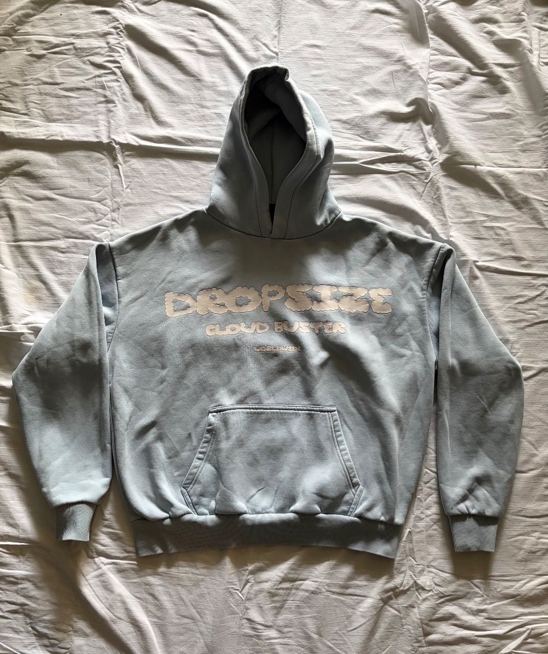 Dropsize Dropsize Cloud Buster Hoodie Hellblau Oversized Gr M Streetwear Size M