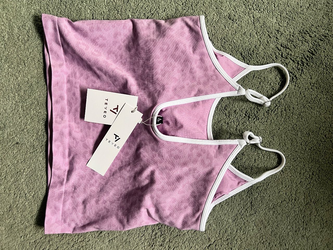 Teveo  Contrastline Cami Top Teveo Size M