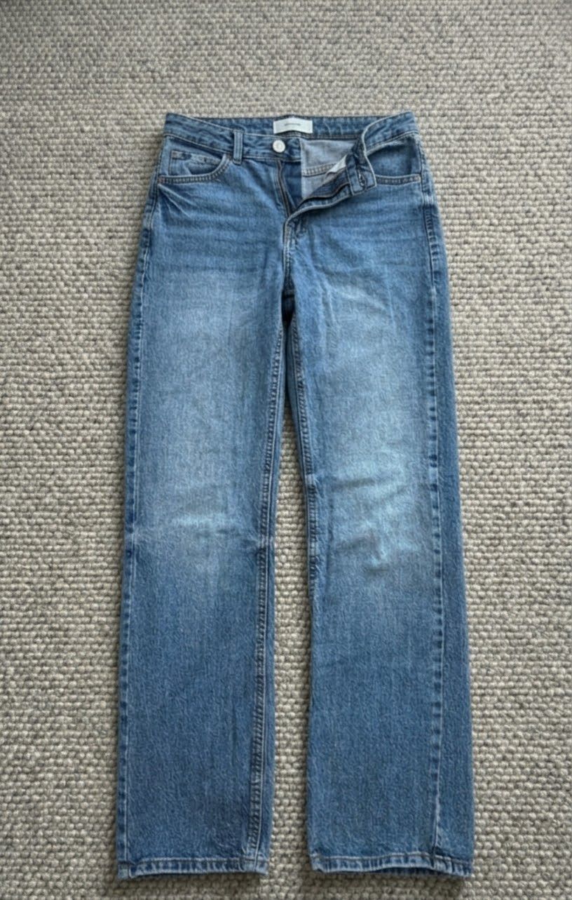 Stradivarius  Blau Stradivarius Hose Size S