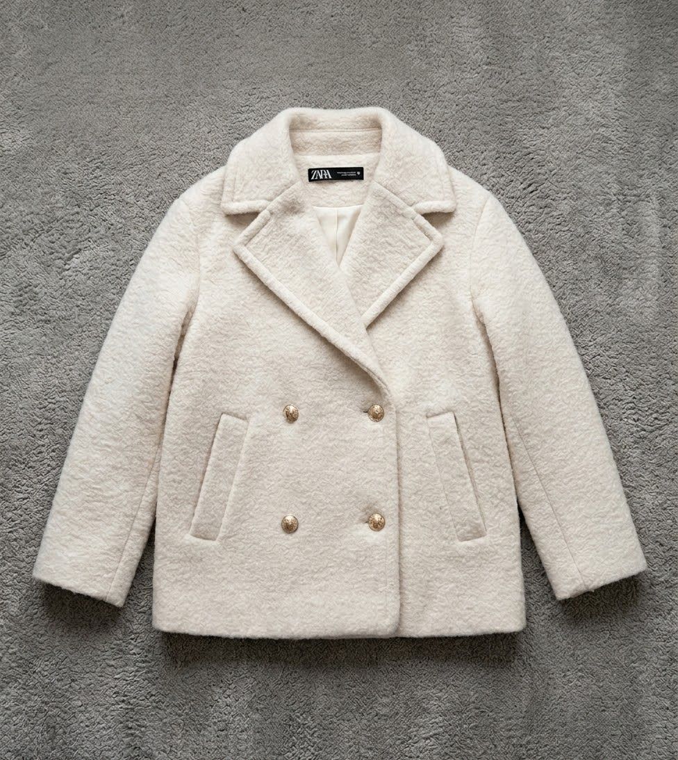 Zara Beiger Zara Mantel Damen halblang Size S