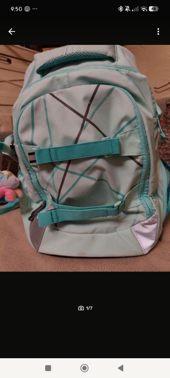 Neoxx Neoxx Schulrucksack türkis 