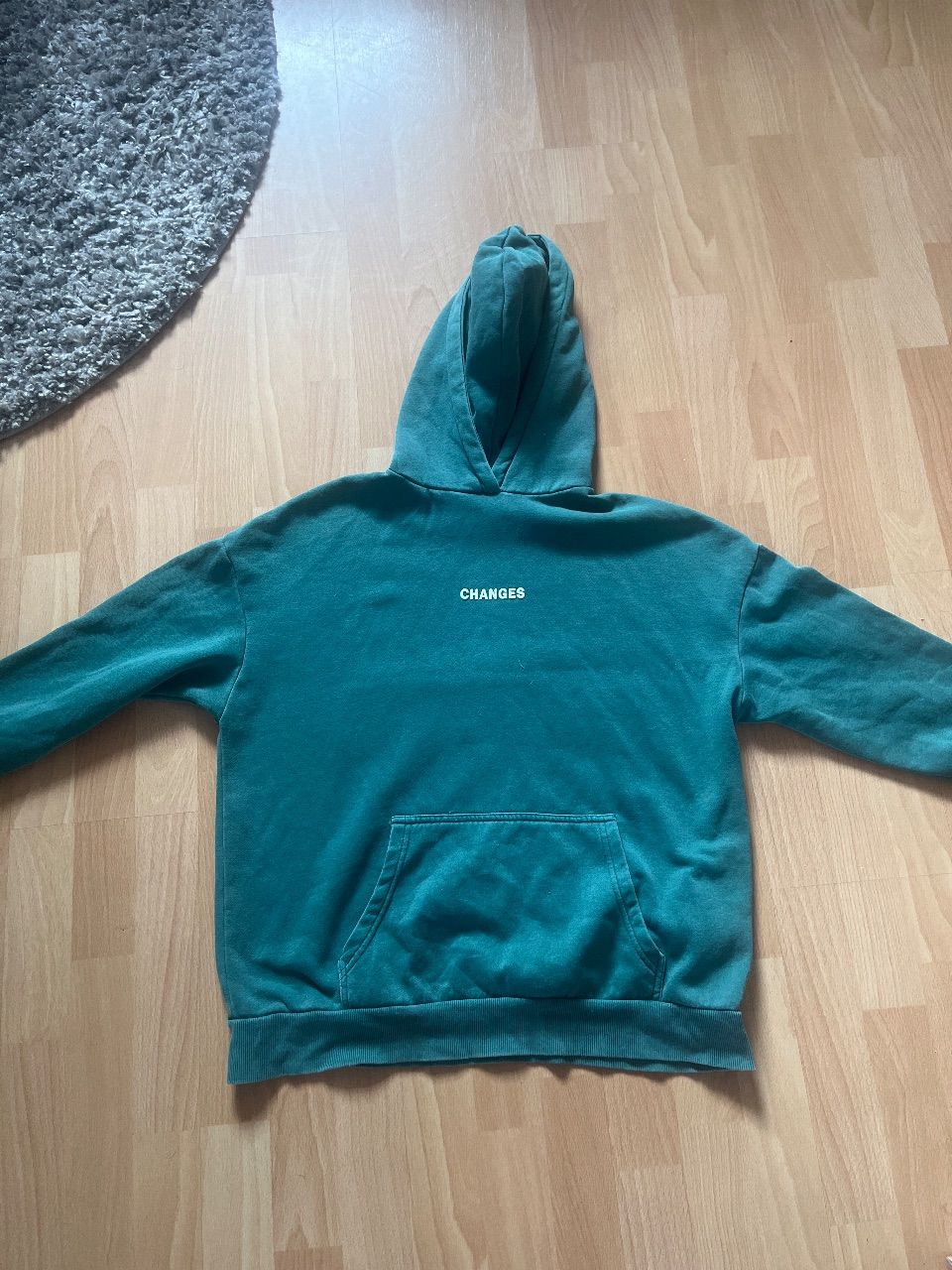 FB SISTER Grüner Newyorker Hoddie Damen  Size XXS