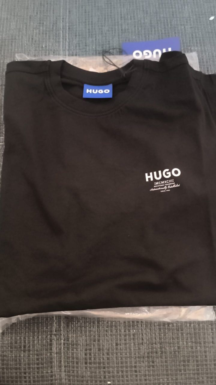 Hugo Boss Hugo Boss HUGO Herren T-Shirt Schwarz Größe XXL Neu mit Etikett Size XXL