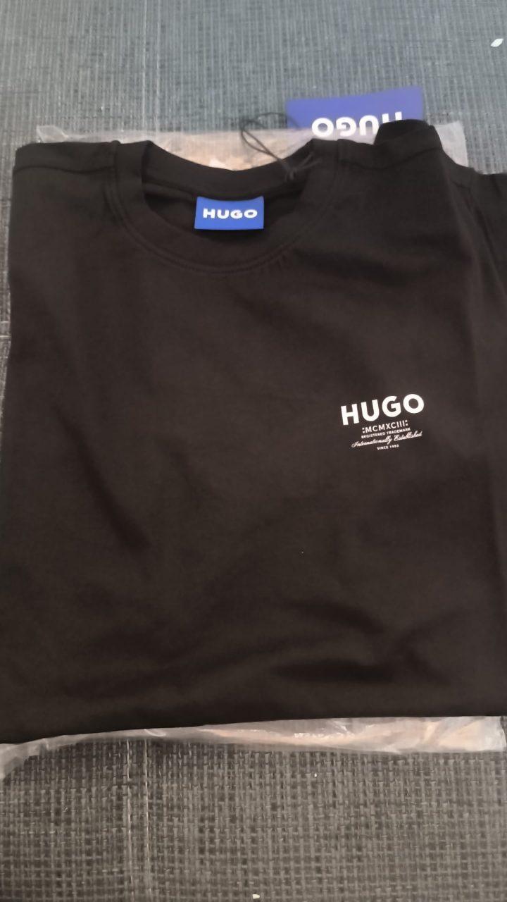 Hugo Boss HUGO Herren T-Shirt Schwarz Größe S Neu mit Etikett