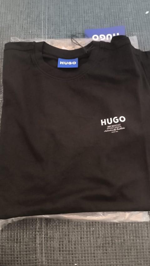 Hugo Boss Hugo Boss HUGO Herren T-Shirt Schwarz Größe XXL Neu mit Etikett Size XXL