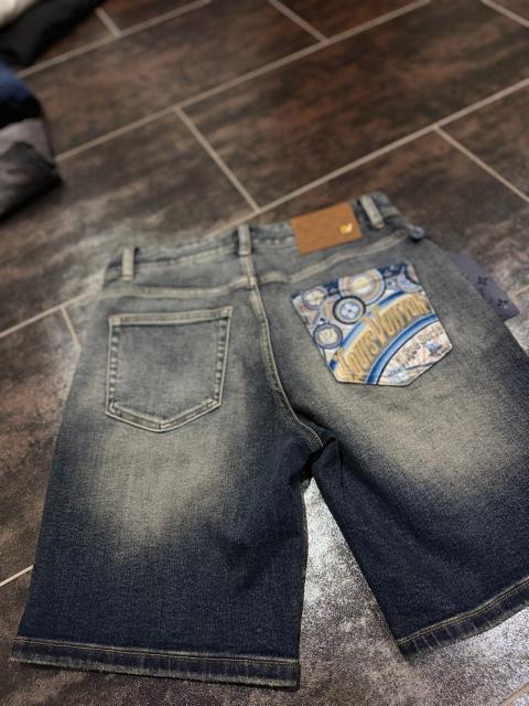 Louis vuitton Blaue LV Shorts für Sommer Size S