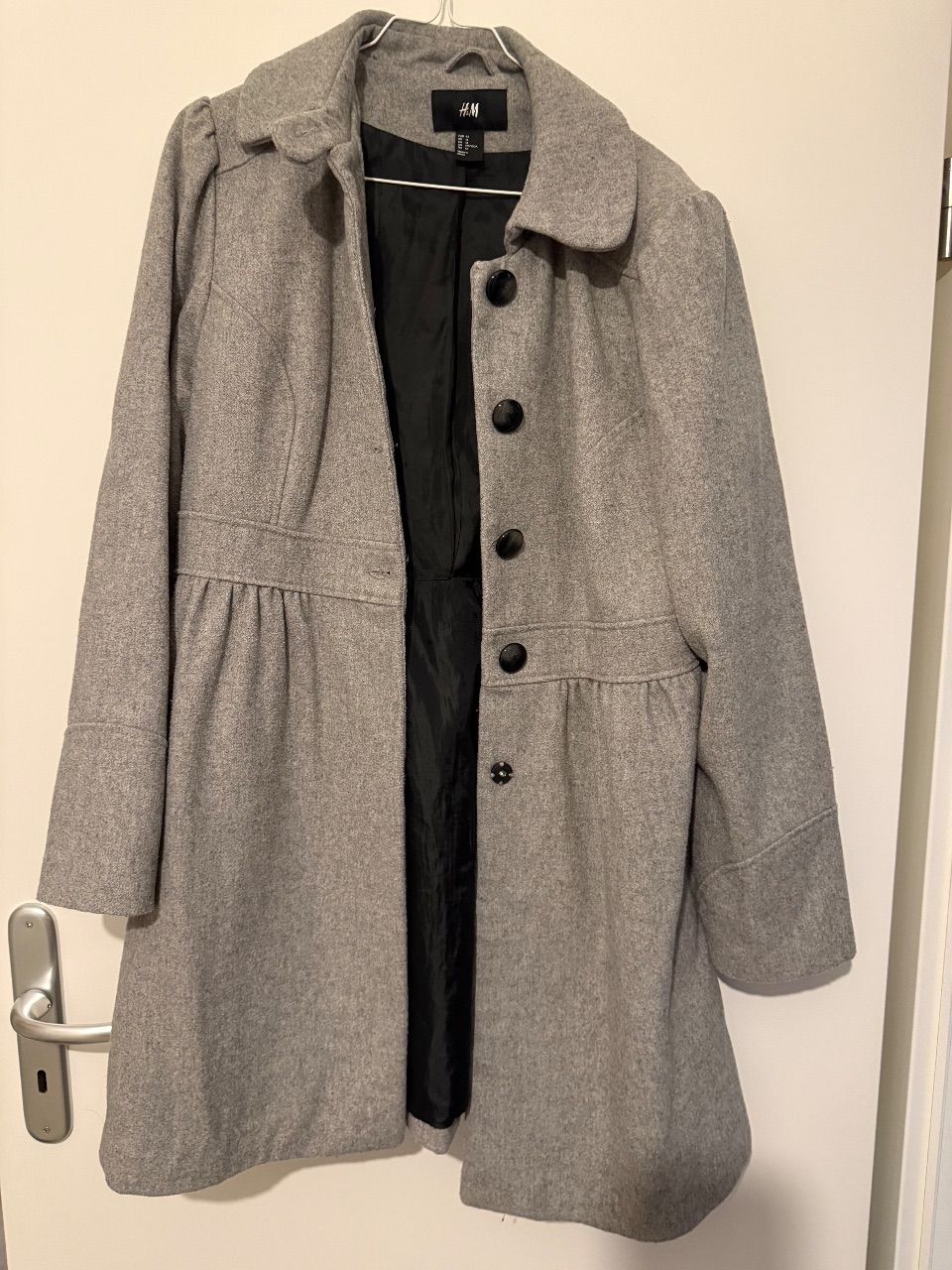 H&M H&M Mantel in grau  Size L
