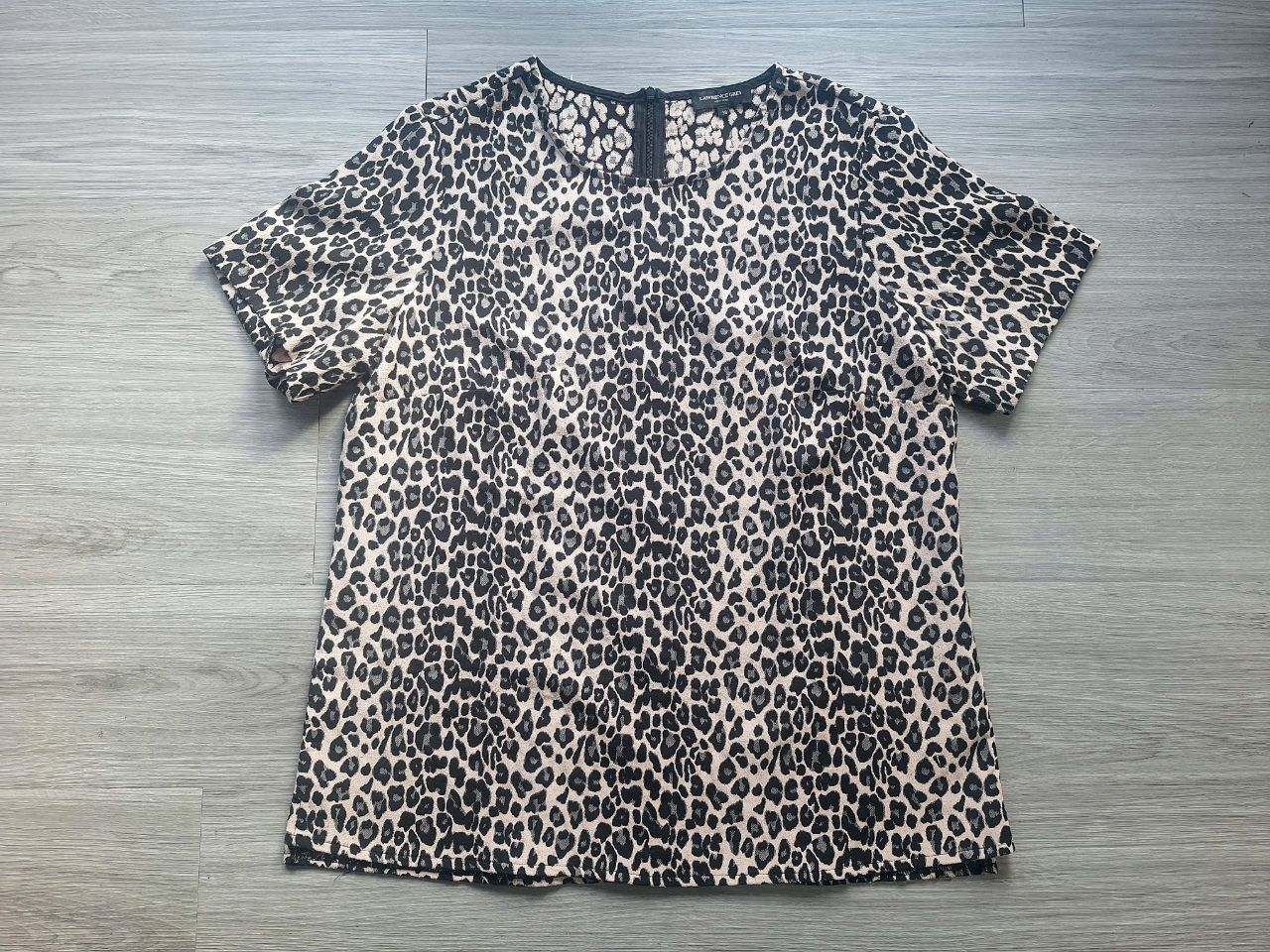 Lawrence Grey Lawrence Grey Blusenshirt Leoshirt Animalprint Leopardenmuster 38 Size M