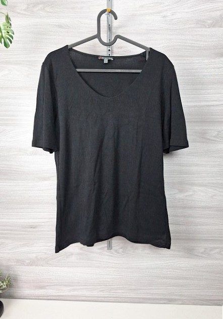 Street One Street One T-Shirt Basicshirt Kurzarmshirt Schwarz 42 Size XL