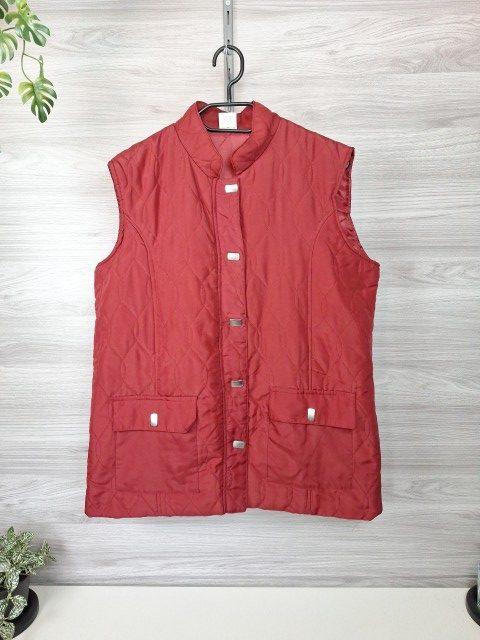 Anne de Lancay Anne de Lancay Steppweste Damenweste Übergangsweste Freizeitweste 42/44 Rot Size XL
