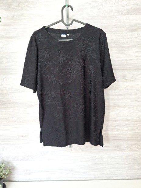 Basic Concept Basic Concept T-Shirt Strukturshirt Reliefmuster Kurzarmshirt 36/38 Size S