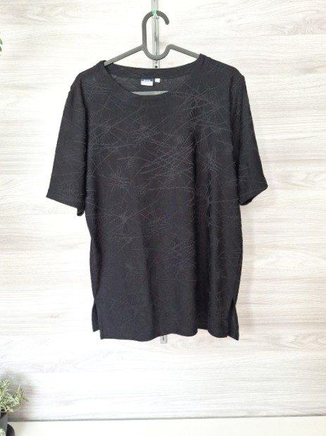 Basic Concept T-Shirt Strukturshirt Reliefmuster Kurzarmshirt 36/38