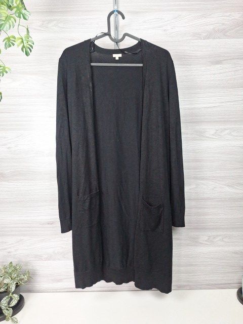 OVS OVS Longcardigan Strickjacke Cardigan Schwarz 38 Size M