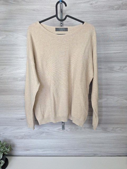 Primark Primark Strickpullover Feinstrickpullover Rundhalspullover Beige 36 Size S