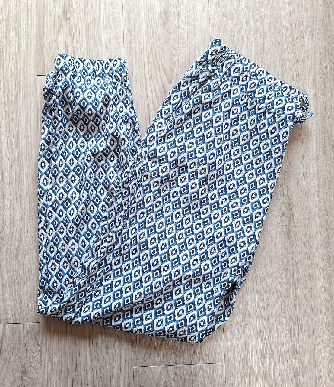 Blue Motion Blue Motion Viskosehose Sommerhose Freizeithose Schlupfhose gemustert 36 Size S