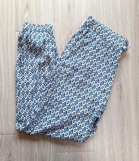 Blue Motion Blue Motion Viskosehose Sommerhose Freizeithose Schlupfhose gemustert 36 Size S