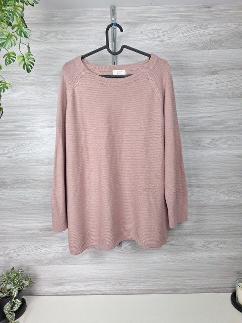 JDY JDY Longpullover Strickpullover Rippstrick Altrosa 38 M Size M