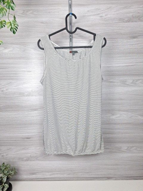 Street One Street One Blusentop Trägertop Streifentop Schwarz Weiß 38 Size 38