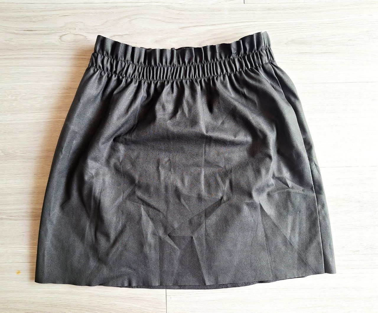 ONLY ONLY Kunstlederrock Minirock Paperbag High Waist 36 Size S
