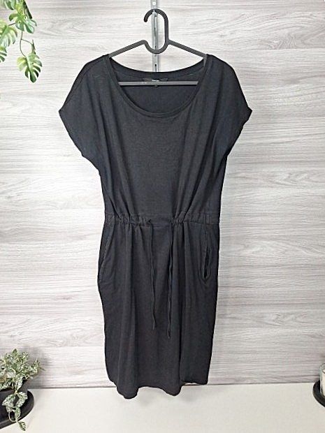 Vero Moda Vero Moda Jerseykleid Sommerkleid Freizeitkleid Taillenzug Schwarz M 38