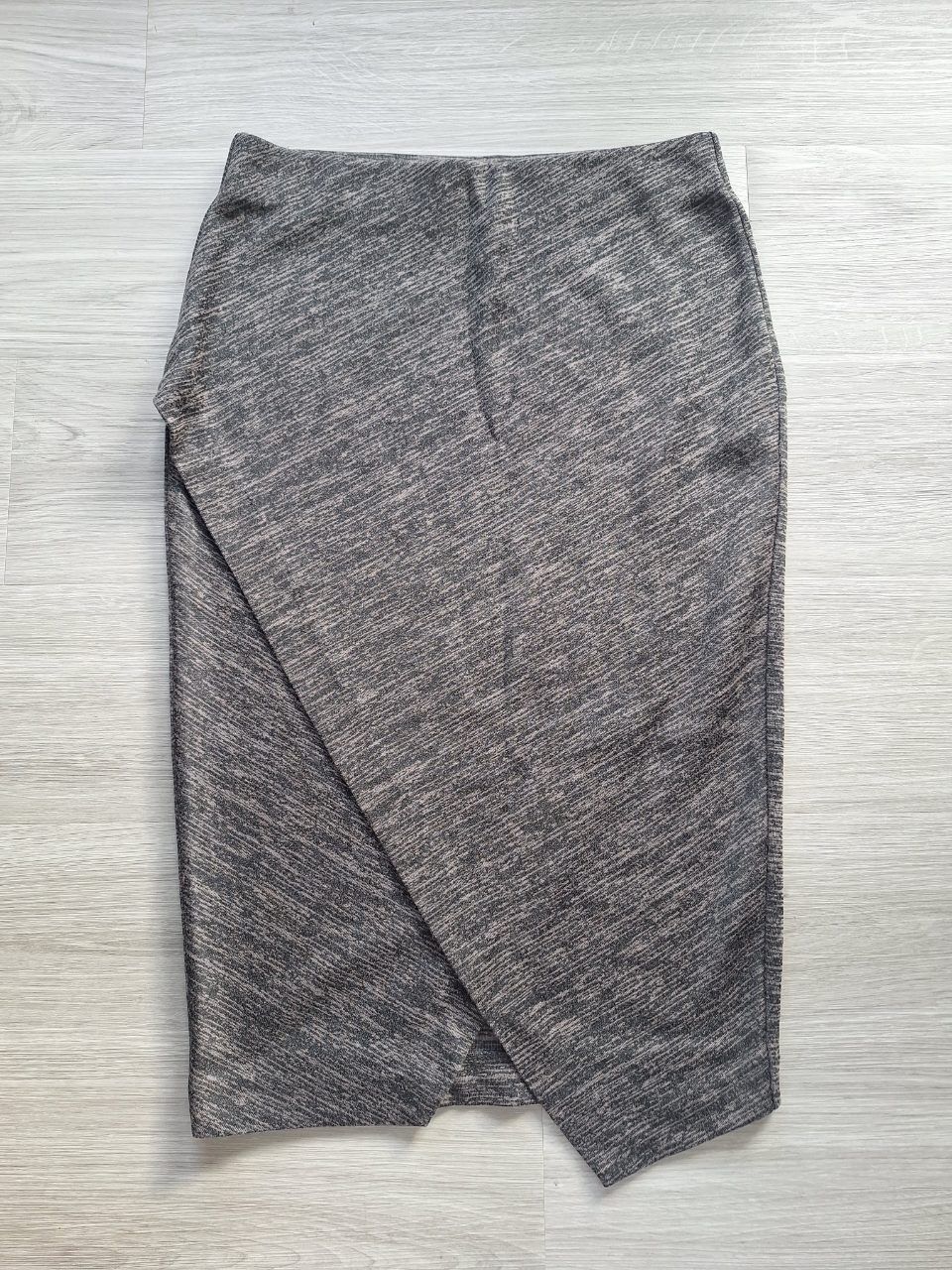 H&M H&M Midirock Wickelrock asymmetrisch Wickeloptik figurbetont 36 Size S