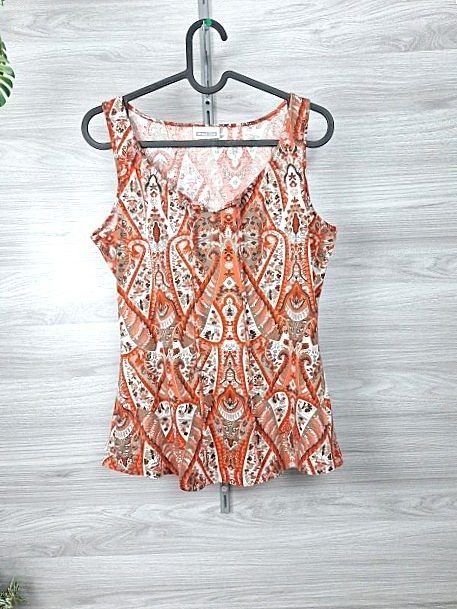 Street One Street One Top Sommertop Paisley V-Ausschnitt Bindeband 36 Size 36