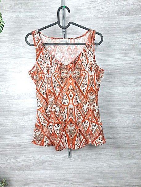 Street One Street One Top Sommertop Paisley V-Ausschnitt Bindeband 36 Size 36