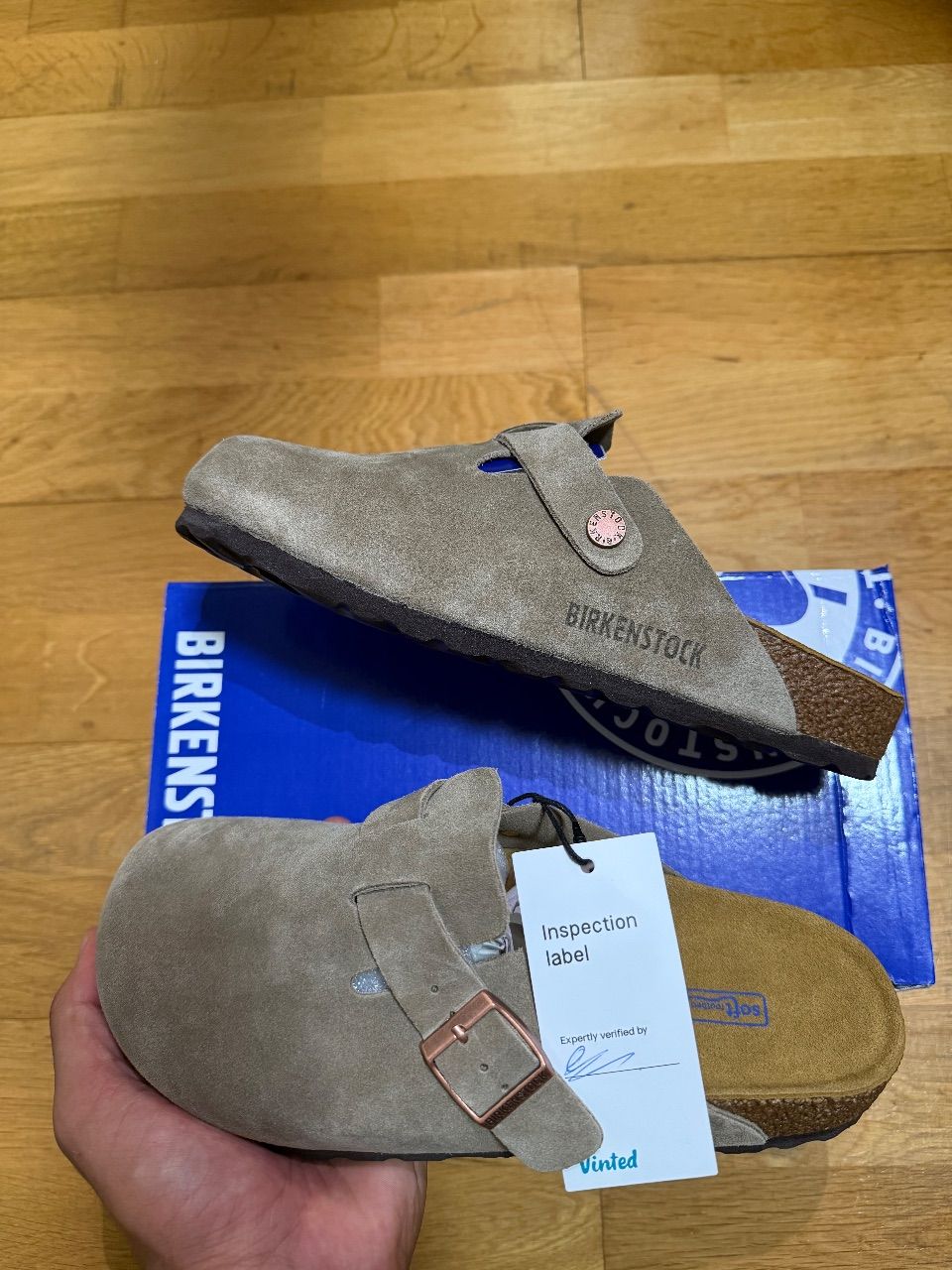 Birkenstock Birkenstock Boston Khaki Size 37 schmal Size 37