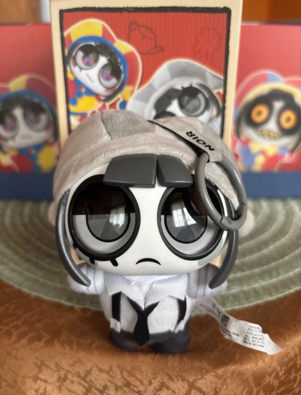 Glitch  Pomni glitch Keychain plush 