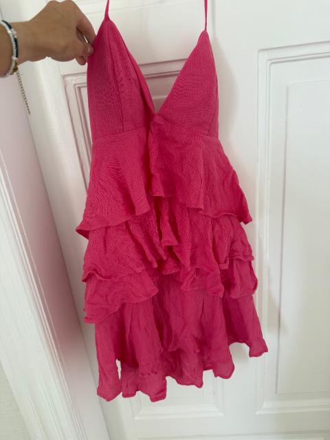 Hollister Hollister Pink Ruffle Dress neu mit Etikett Size XS
