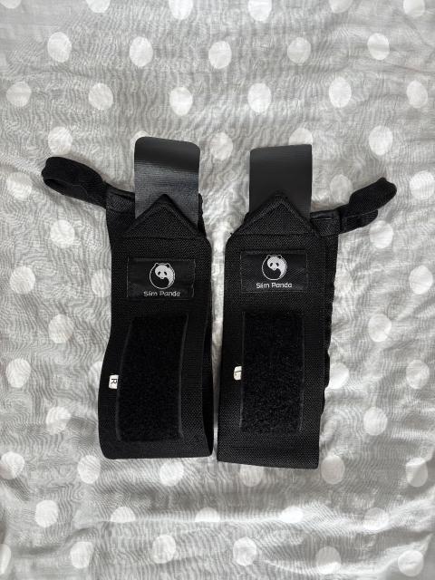 Amazon Slim Panda Handgelenkbandagen | Gym & Kraftsport | Paar | Sehr guter Zustand
