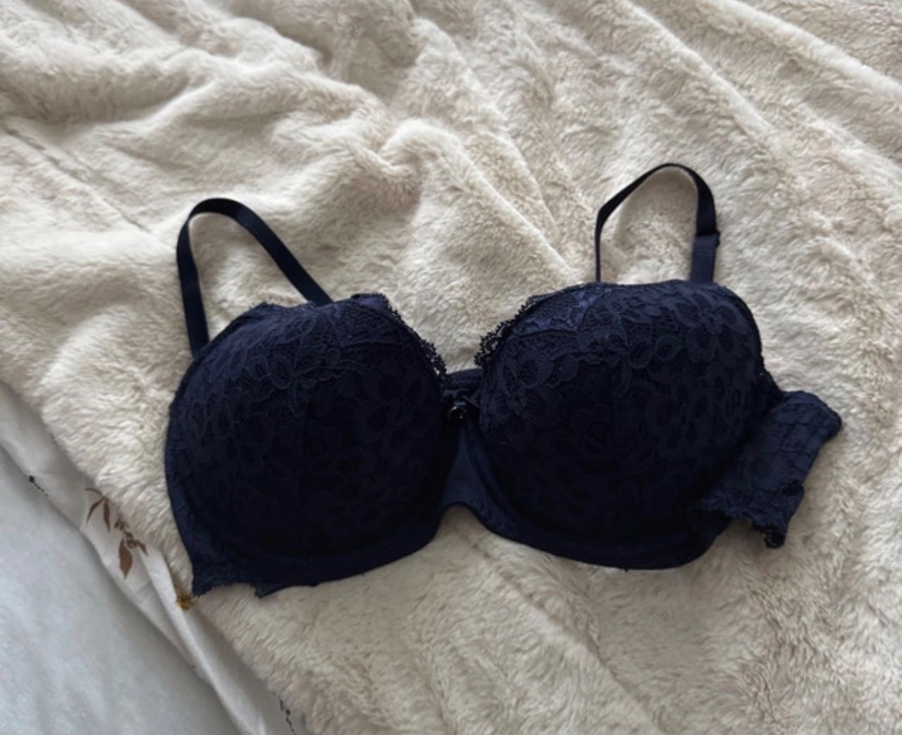 Hunkemöller  BH von Hunkemöller 75C in Dunkelblau  Size S