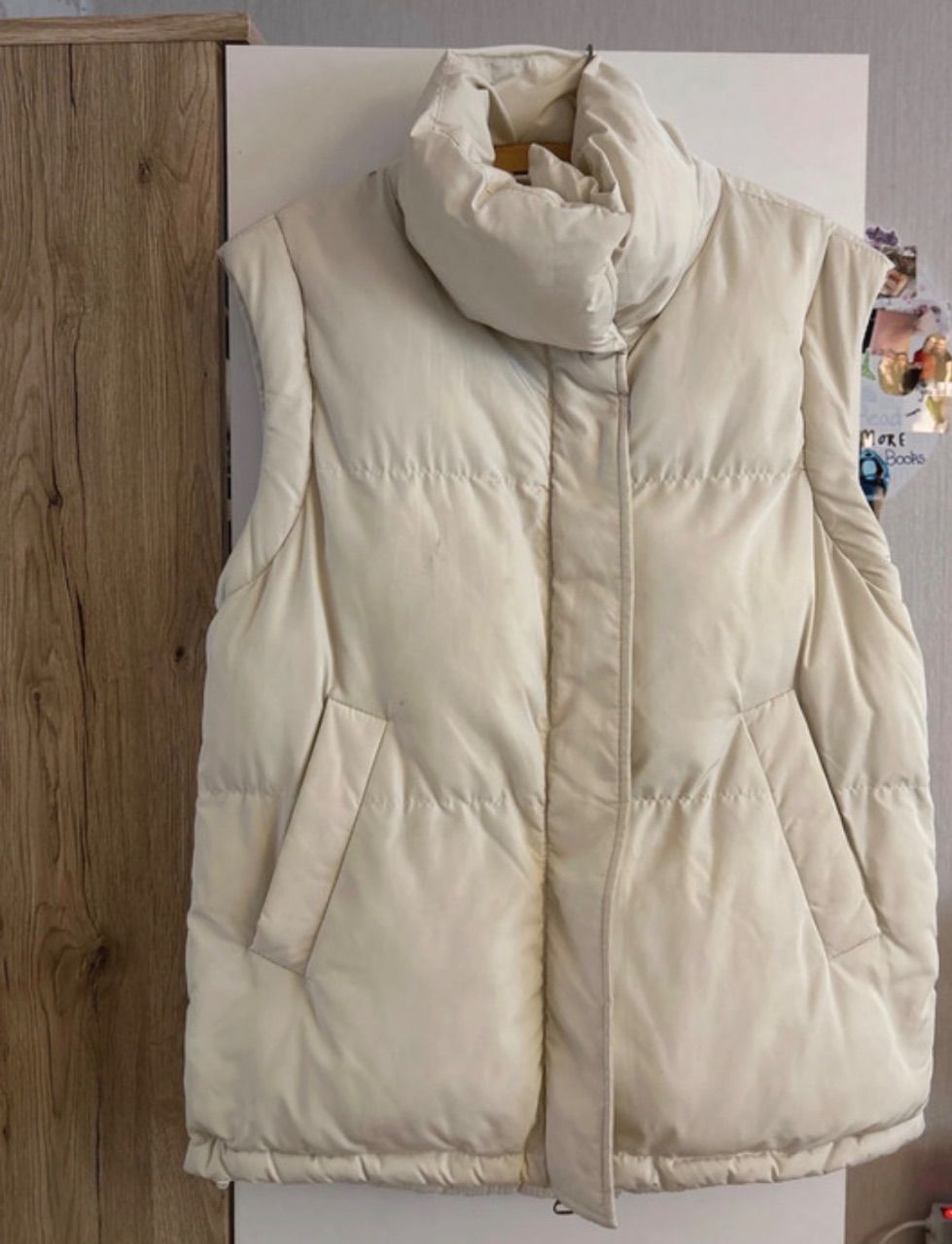 Bershka  Weste von Bershka Größe S in Creme  Size S