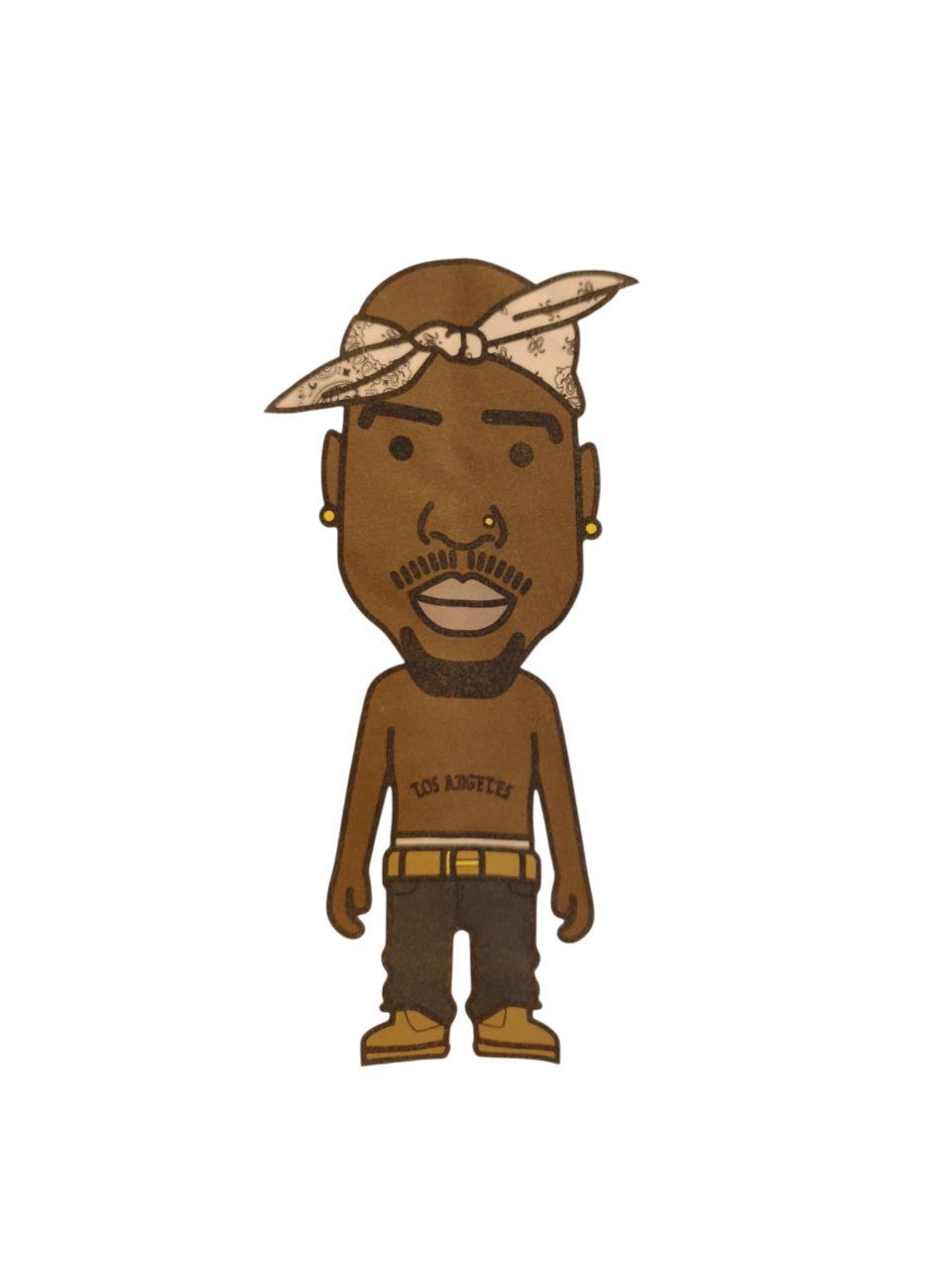 2Pac Snipes T-Shirt Größe S