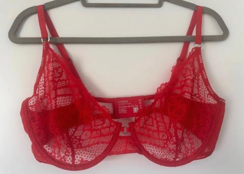 Lounge Lounge Spitzen BH Size XL