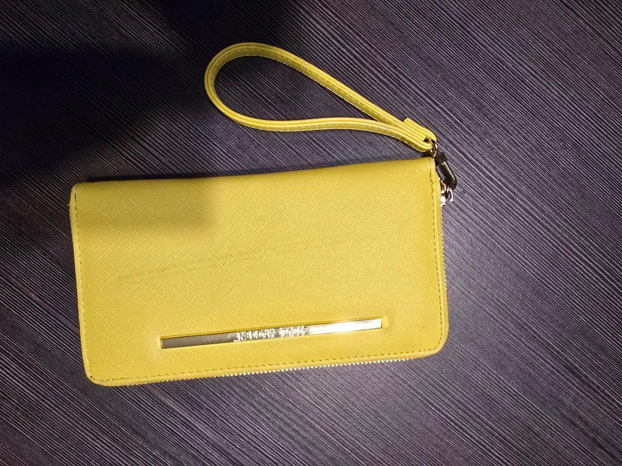Steve Madden Steve Madden | Portemonnaie Clutch | Gelbgrün | Gold