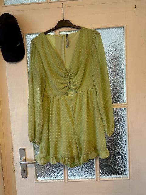 New Yorker Hellgrüner/Salbeigrüner Jumpsuit Playsuit - New Yorker XL Size XL