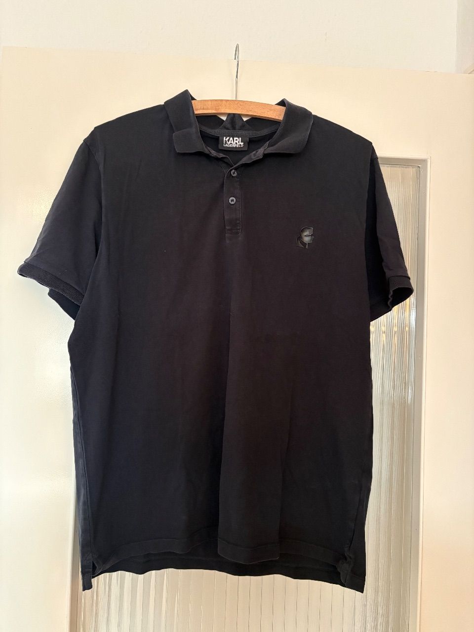 Karl lagerfeld  Karl Lagerfeld Herren Polo Shirt XL schwarz Logo Size XL