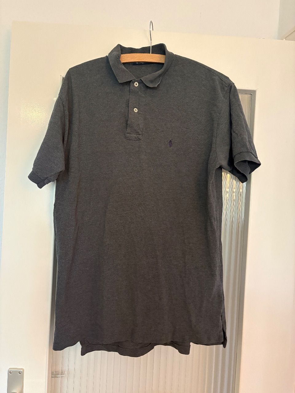 Ralph Lauren Ralph Lauren Polo Shirt Grau L Custom Fit Baumwolle Size L