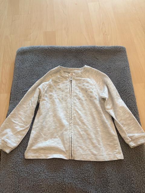 Lc waikiki LC Waikiki Mädchen Sweatjacke Cardigan Grau Gr. 92/98 Blumenstickerei Size 92