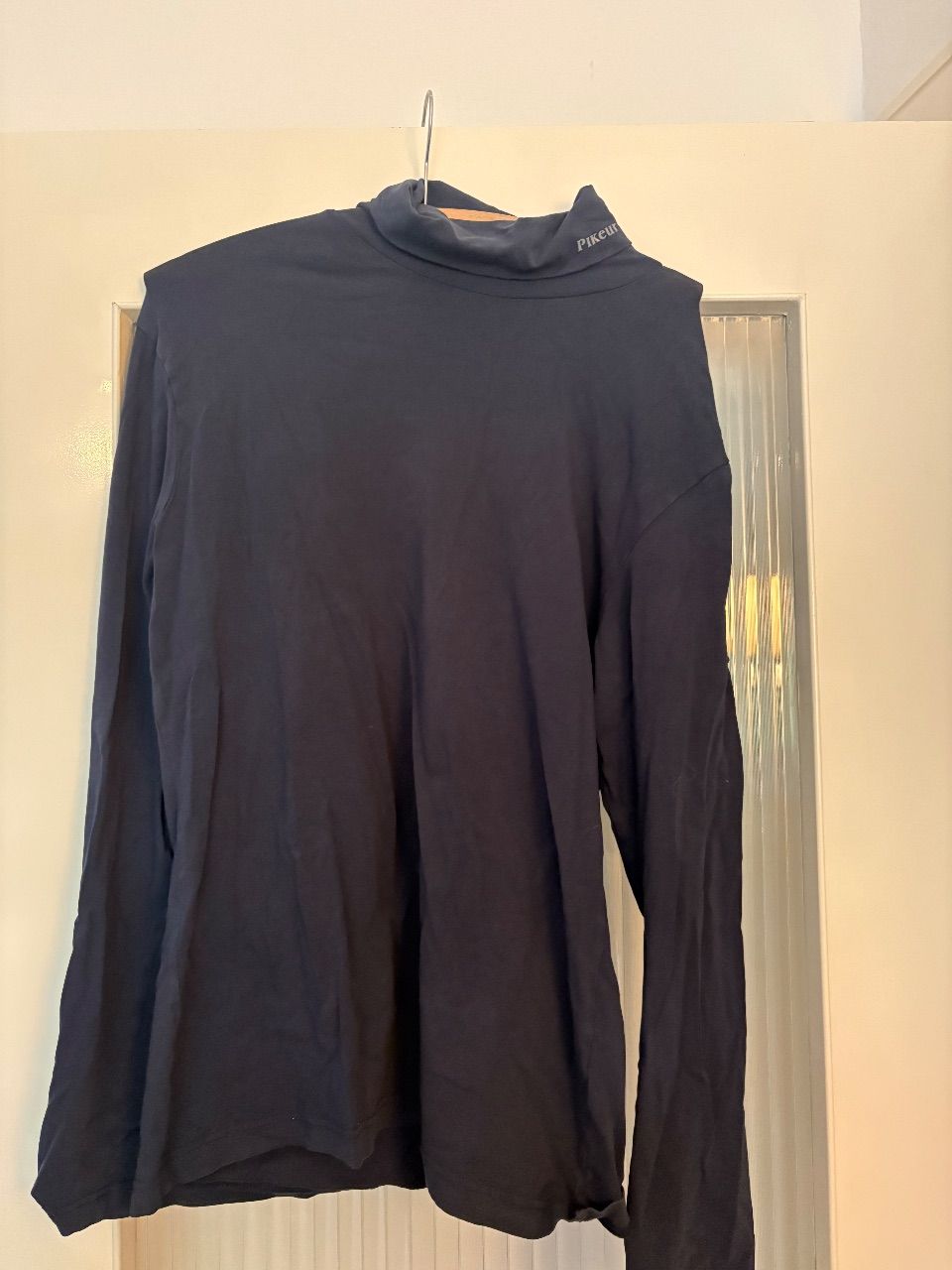 Pikeur Pikeur Herren Langarmshirt Gr. M – Rollkragen – Reitshirt Dunkelblau Size M