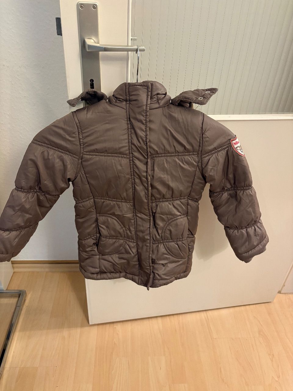 Dopo dopo girls Dopo Dopo Girls Winterjacke Mädchen Gr. 116 Braun mit abnehmbarer Kapuze Size 116