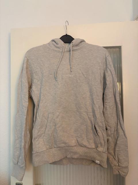 Les deux Les Deux Dexter Hoodie Herren Gr. S – Hellgrau Size S